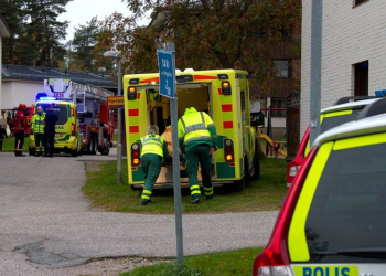 Lägenhetsbrand Smultronbacken Sandviken Xnytt