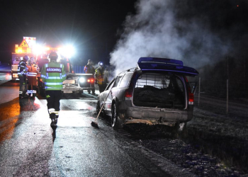 Bilbrand E4 Enanger Xnytt