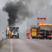 Gävle: Bilbrand på väg 583