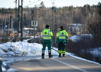 Ljusne: Misstanke om påkörd person