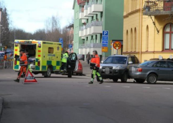Gävle: Krock i korsning