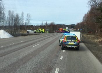 Mohed: Trafikolycka på väg 50