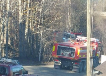 Ockelbo: Gräsbrand på Norra Åsgatan