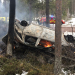 Noppikoski: Våldsam olycka på E45