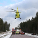 Torsåker: Bil voltade på väg 68
