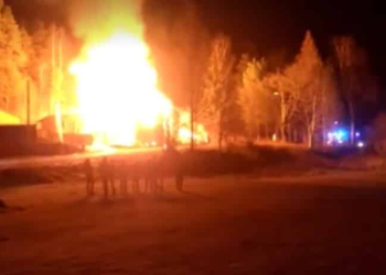 Söderhamn: Villabrand på Västra Promenaden
