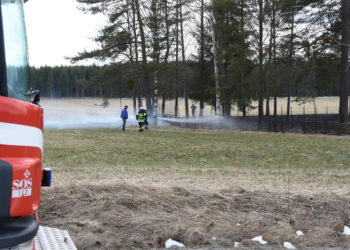 Kilafors: Gräsbrand vid Hammaren