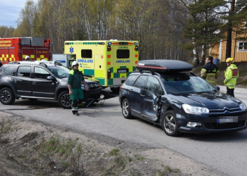 Mohed: Trafikolycka på väg 50