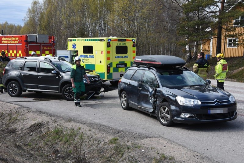 Mohed: Trafikolycka på väg 50