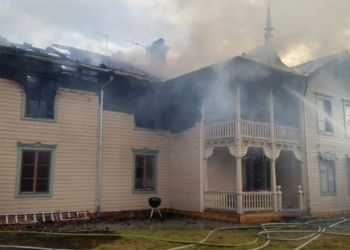 Arbrå: En död i villabrand