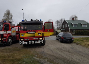 Stråtjära: Larm om soteld