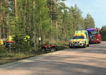 Rengsjö: Crossolycka i Österböle