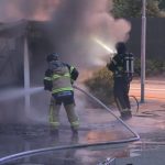 Brand garage Andersberg Xnytt
