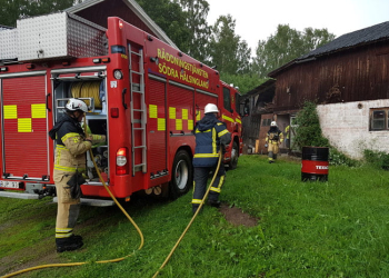 Södra Hälsingland: Blixtnedslag orsak till flera larm