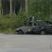 Tönnebro: Bilbrand vid Tönnebrosjön