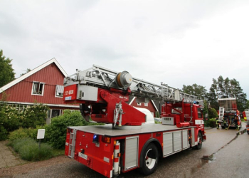 Älvkarleby: Blixten slog ned i villa
