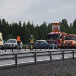 Trafikolycka E4 Iggesund Xnytt