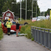 Björke: Bil voltade på väg 583