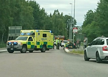 Gävle: Person påkörd på Skogmursvägen