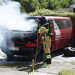 Söderala: Bilbrand vid Skale