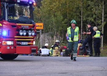 Söderhamn: Allvarlig olycka med fyrhjuling