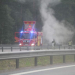 Gävle: Bilbrand på E4