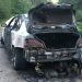 Trönö: Bilbrand på väg 652