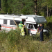 Ljusne: Husbil körde av E4