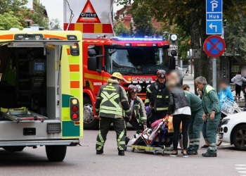 Sandviken: Cyklist påkörd av bil