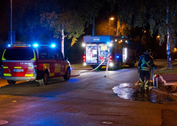 Sandviken: Villabrand på Odengatan