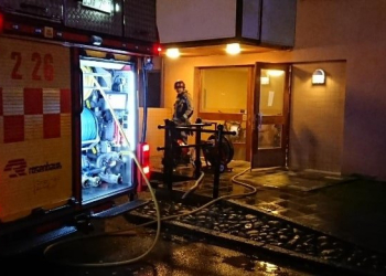 Gävle: Lägenhetsbrand på Norra Fiskargatan