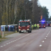 Kilafors: Lastbil körde av väg 83