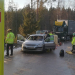 Sandviken: Is från lastbil träffade personbil