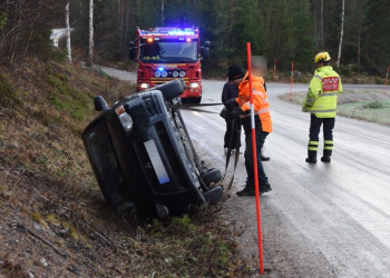 Norrala: Singelolycka på väg 644
