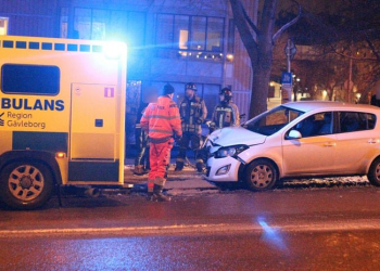 Gävle: Trafikolycka vid Kristinaplan