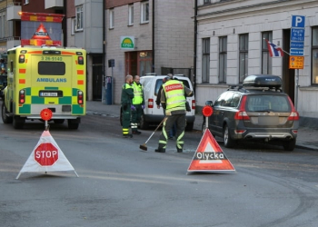 Gävle: Krock i korsning