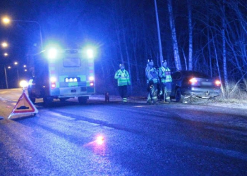 Gävle: Singelolycka vid Bomhus centrum