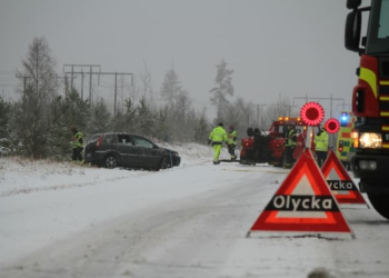 Älvkarleby: Singelolycka på väg 291