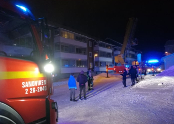 Sandviken: Misstänkt brand på Mästargatan