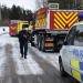 Mohed: Brand i tvättmaskin släcktes av polis