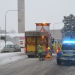 Gävle: Buss och personbil i krock