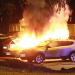Gävle: Bilbrand på Vinddraget
