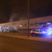 Gävle: Brand i parkeringshus