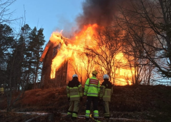 Delsbo: Villabrand i Stömne