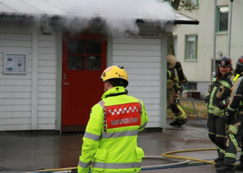 Valbo: Brand i sophus