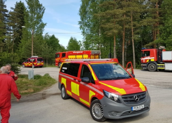 Lingbo: Larm om rökpelare – Ingen brand påträffades