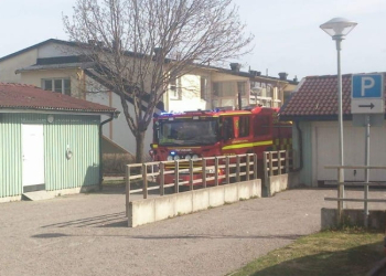 Söderhamn: Förmodad lägenhetsbrand på Skytten