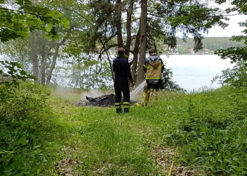 Söderhamn: Misstänkt skogsbrand var kontrollerad eldning