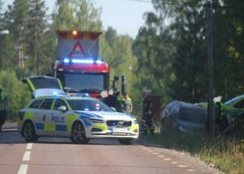 Gävle: Singelolycka på väg 509