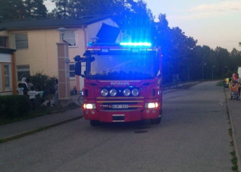 Söderhamn: Brand på spis
